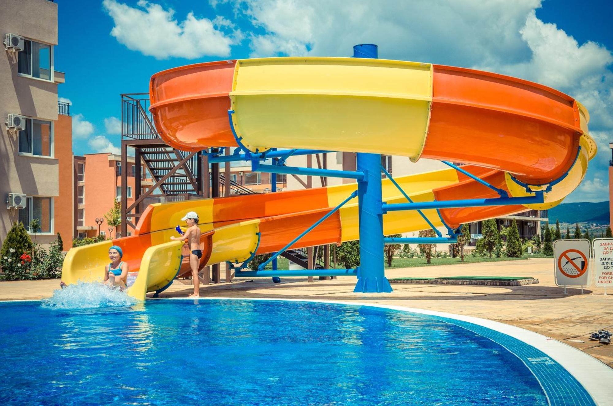 Waterpark Fort Apartments Sunny Beach Exterior foto