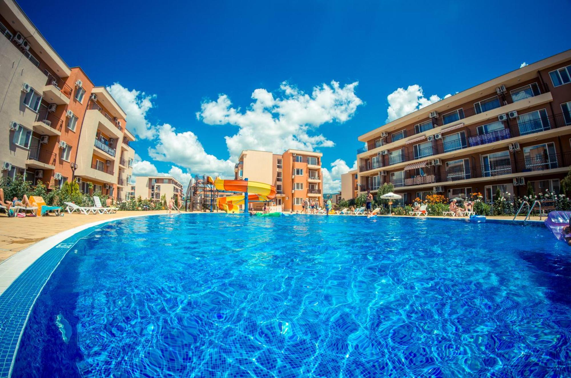 Waterpark Fort Apartments Sunny Beach Exterior foto